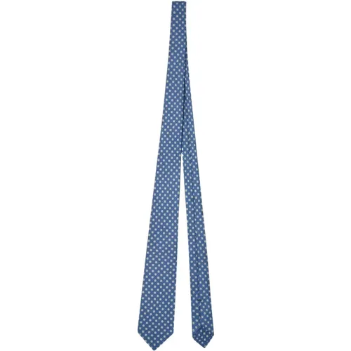 Kiton - Accessories > Ties - Blue - Kiton - Modalova