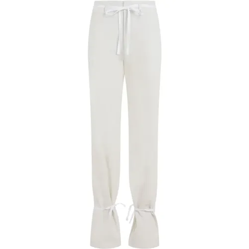 Trousers > Straight Trousers - - Lemaire - Modalova