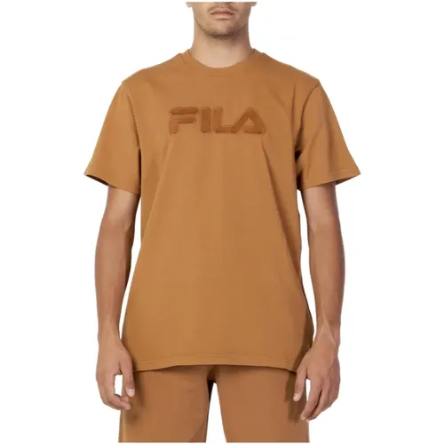 Fila - Tops > T-Shirts - Brown - Fila - Modalova