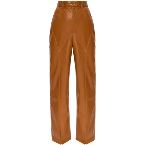 Trousers > Leather Trousers - - Nanushka - Modalova