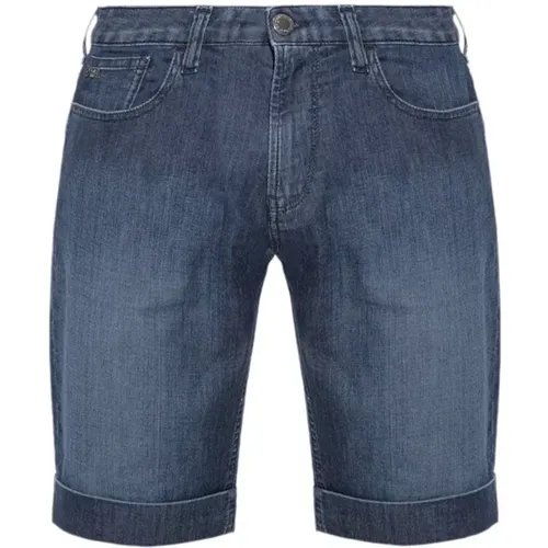 Shorts > Denim Shorts - - Emporio Armani - Modalova