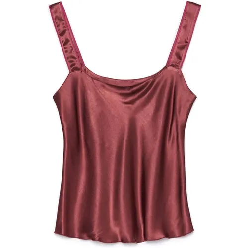 Tops > Sleeveless Tops - - Maliparmi - Modalova