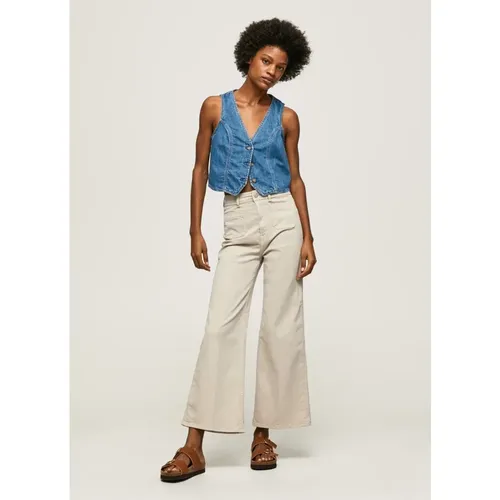 Trousers > Wide Trousers - - Pepe Jeans - Modalova