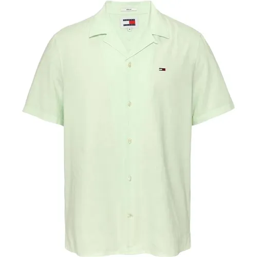 Shirts > Short Sleeve Shirts - - Tommy Jeans - Modalova