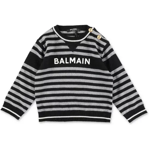 Kids > Tops > Sweatshirts - - Balmain - Modalova