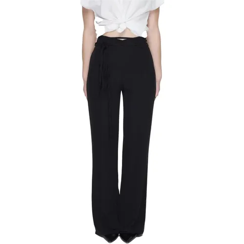 Trousers > Wide Trousers - - Sandro Ferrone - Modalova