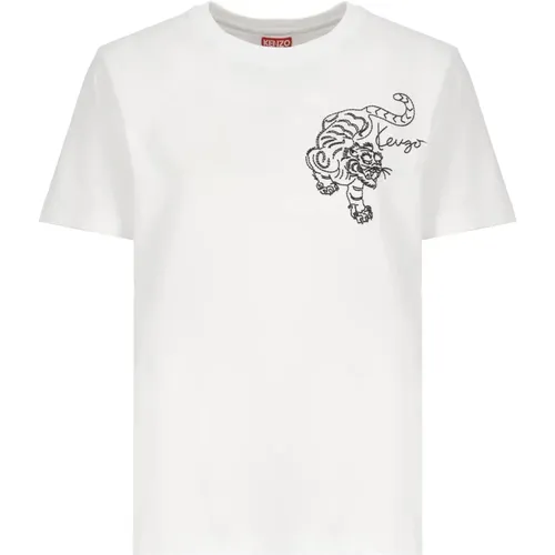 Kenzo - Tops > T-Shirts - White - Kenzo - Modalova