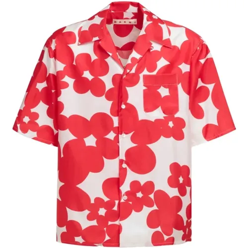 Shirts > Short Sleeve Shirts - - Marni - Modalova