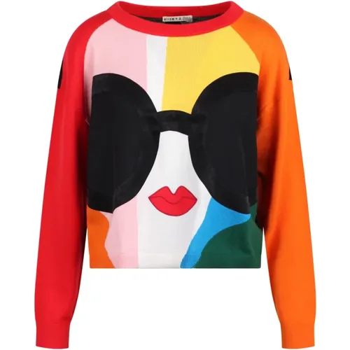 Knitwear > Round-neck Knitwear - - alice + olivia - Modalova