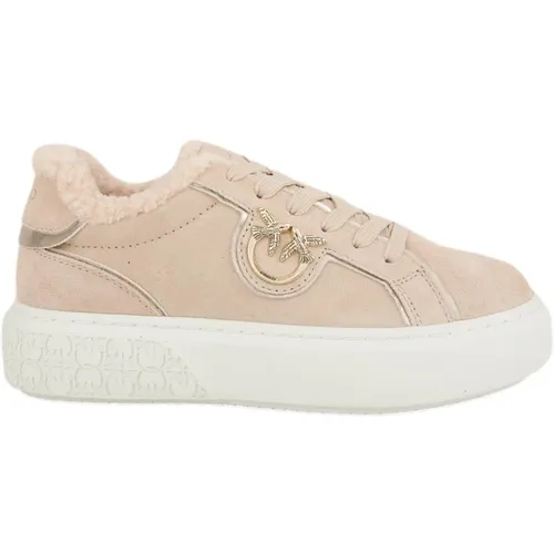 Pinko - Shoes > Sneakers - Beige - pinko - Modalova