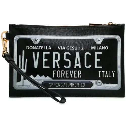 Pre-owned > Pre-owned Bags > Pre-owned Clutches - - Versace Pre-owned - Modalova