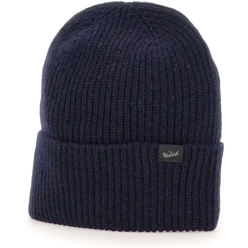 Accessories > Hats > Beanies - - Woolrich - Modalova