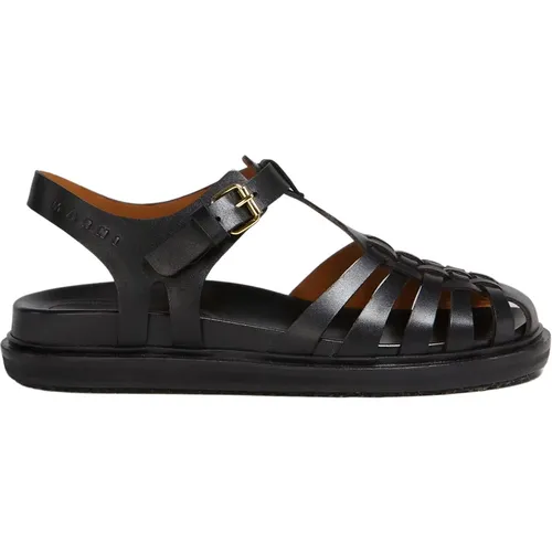 Shoes > Sandals > Flat Sandals - - Marni - Modalova