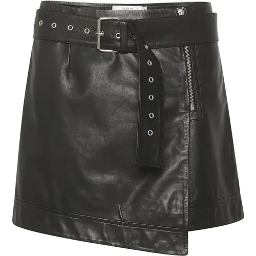 Skirts > Leather Skirts - - Gestuz - Modalova