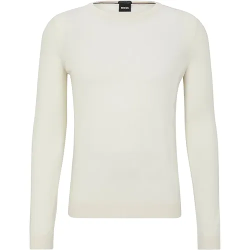 Knitwear > Round-neck Knitwear - - Boss - Modalova