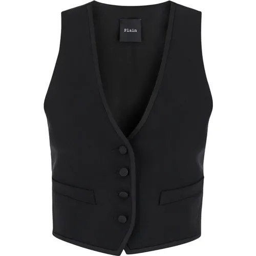 Jackets > Vests - - Plain Units - Modalova