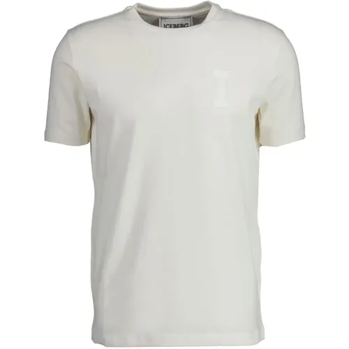 Iceberg - Tops > T-Shirts - White - Iceberg - Modalova