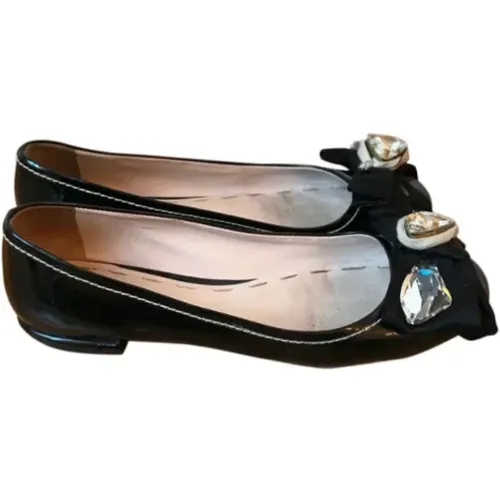 Pre-owned > Pre-owned Shoes > Pre-owned Flats - - Miu Miu Pre-owned - Modalova