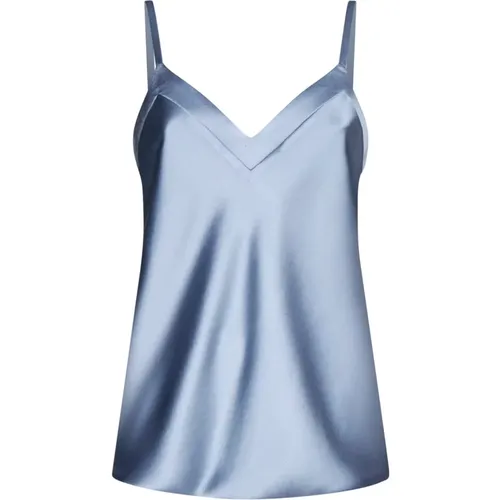 Tops > Sleeveless Tops - - Blanca Vita - Modalova