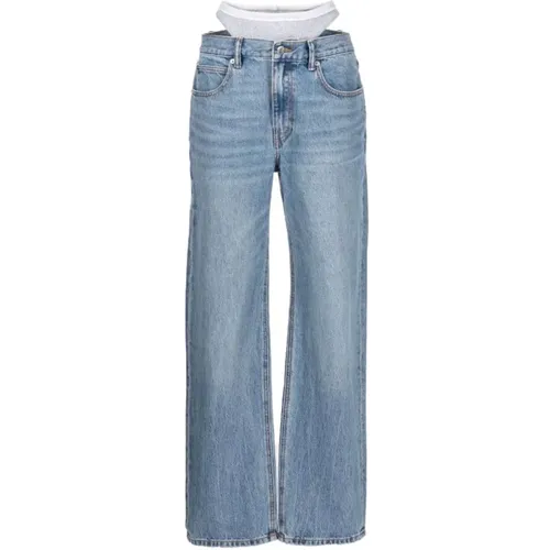 Jeans > Straight Jeans - - alexander wang - Modalova