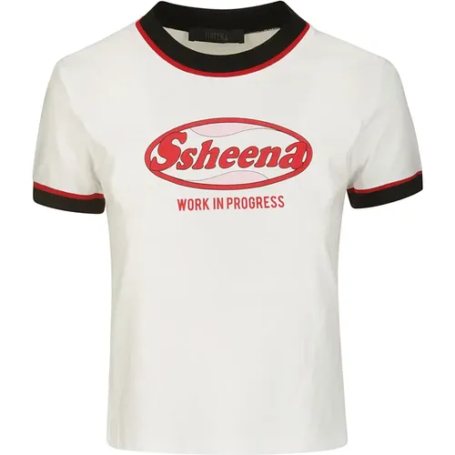 Ssheena - Tops > T-Shirts - White - Ssheena - Modalova
