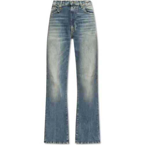 R13 - Jeans > Flared Jeans - Blue - R13 - Modalova