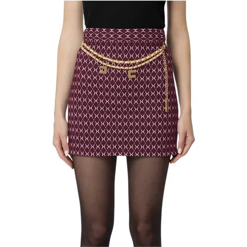 Skirts > Short Skirts - - Elisabetta Franchi - Modalova