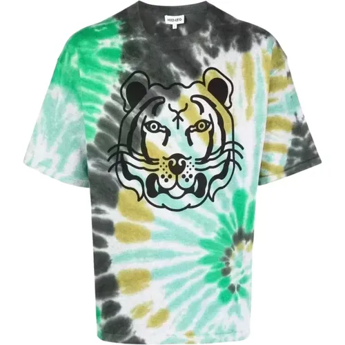 Kenzo - Tops > T-Shirts - Green - Kenzo - Modalova