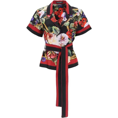 Blouses & Shirts > Kimonos - - Dolce & Gabbana - Modalova