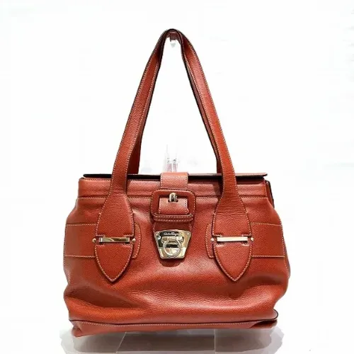 Pre-owned > Pre-owned Bags > Pre-owned Tote Bags - - Salvatore Ferragamo Pre-owned - Modalova