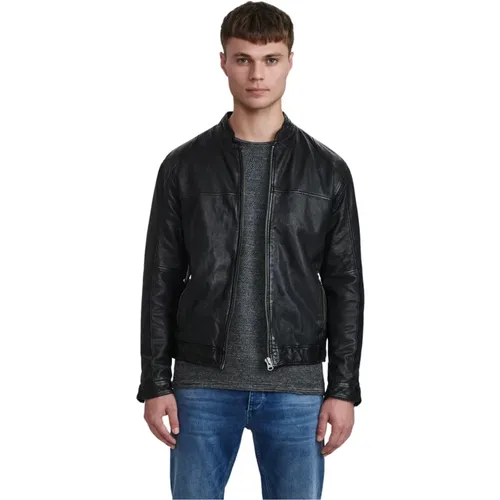 Jackets > Leather Jackets - - Gabba - Modalova
