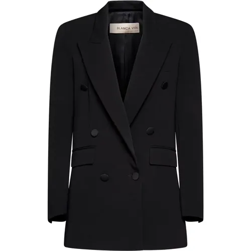 Jackets > Blazers - - Blanca Vita - Modalova