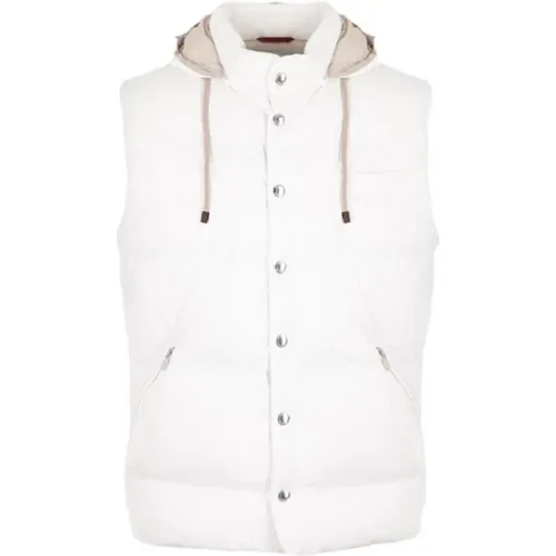 Jackets > Vests - - BRUNELLO CUCINELLI - Modalova