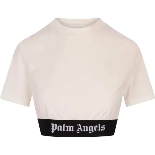 Tops > T-Shirts - - Palm Angels - Modalova