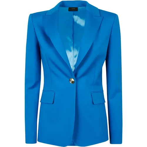 Pinko - Jackets > Blazers - Blue - pinko - Modalova