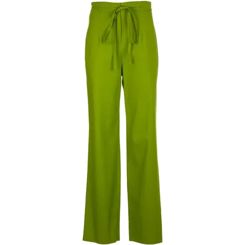 Kaos - Trousers > Chinos - Green - Kaos - Modalova