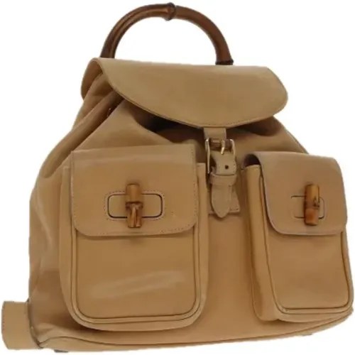 Pre-owned > Pre-owned Bags > Pre-owned Backpacks - - Gucci Vintage - Modalova