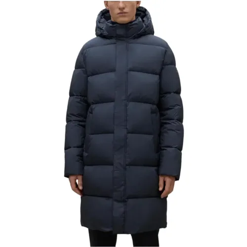 Ecoalf - Coats > Parkas - Blue - Ecoalf - Modalova