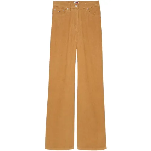 Trousers > Wide Trousers - - Tommy Jeans - Modalova