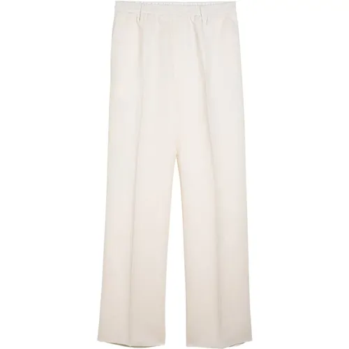 Trousers > Straight Trousers - - Burberry - Modalova