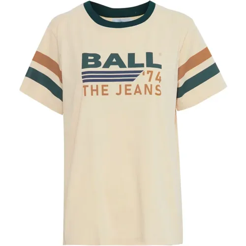 Ball - Tops > T-Shirts - Beige - Ball - Modalova