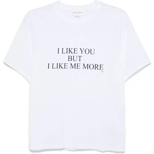 Tops > T-Shirts - - Victoria Beckham - Modalova