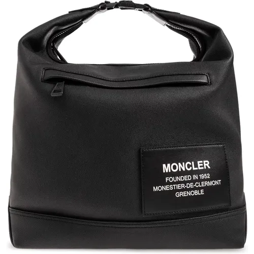 Moncler - Bags > Handbags - Black - Moncler - Modalova