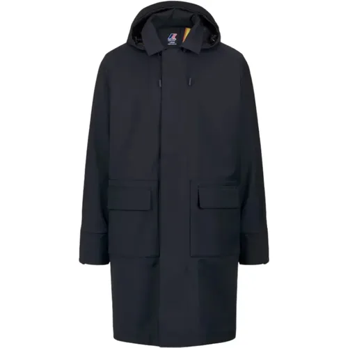 K-Way - Coats > Parkas - Blue - K-way - Modalova