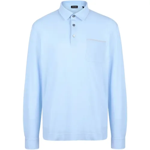 Tops > Polo Shirts - - Ermenegildo Zegna - Modalova