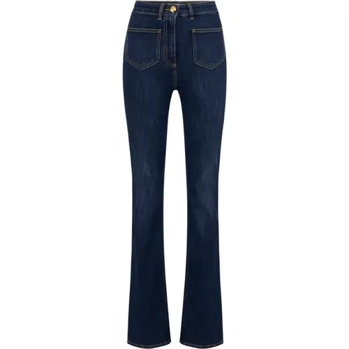 Jeans > Boot-cut Jeans - - Elisabetta Franchi - Modalova