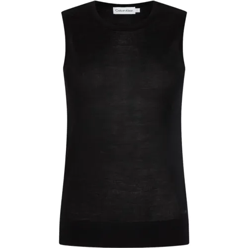 Tops > Sleeveless Tops - - Calvin Klein - Modalova