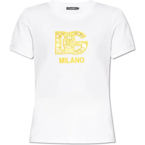 Tops > T-Shirts - - Dolce & Gabbana - Modalova