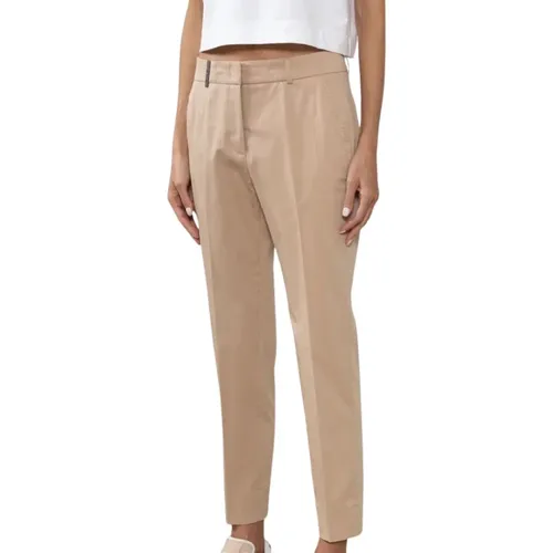 Trousers > Slim-fit Trousers - - PESERICO - Modalova