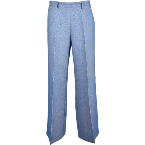 Trousers > Wide Trousers - - Forte Forte - Modalova